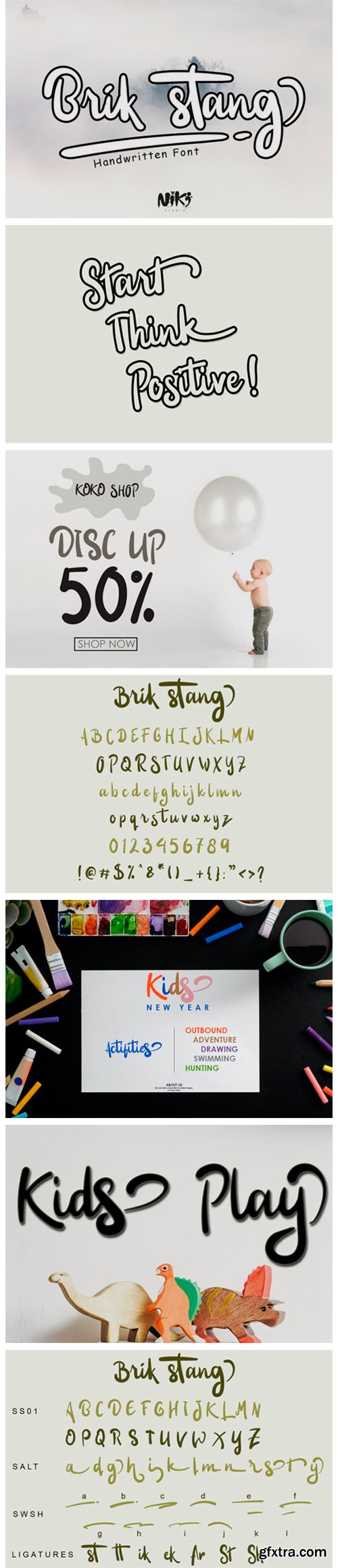 Brik Stang Font