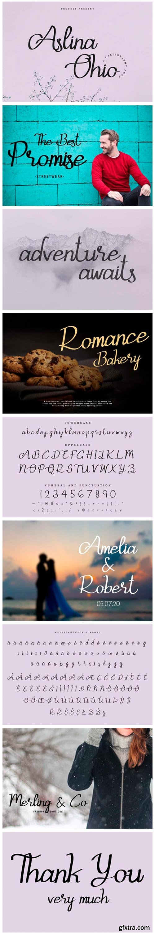 Aslina Ohio Font