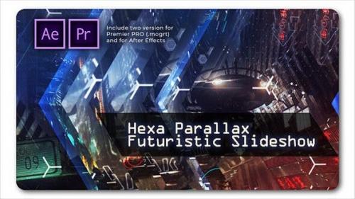 Videohive - Hexa Parallax | Futuristic Slideshow