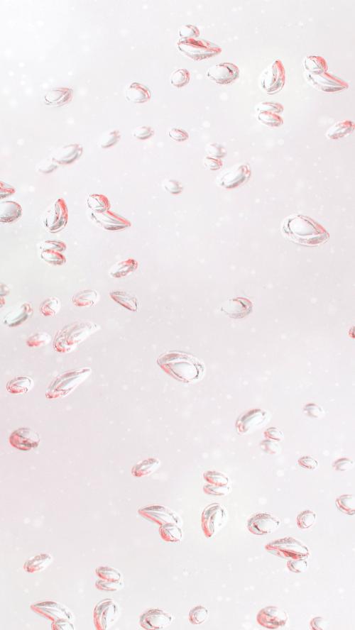 Light pink droplets on a window mobile wallpaper - 2279812