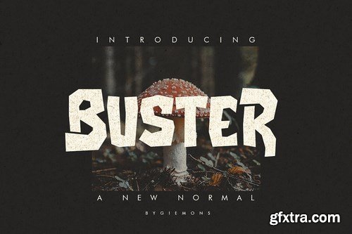 Buster Typeface