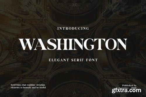 Washington Display Serif Font