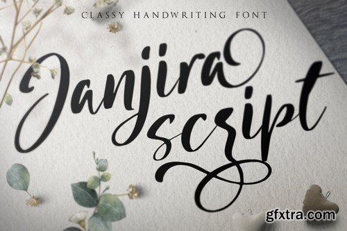 Janjira Script - Classy Handwriting Font