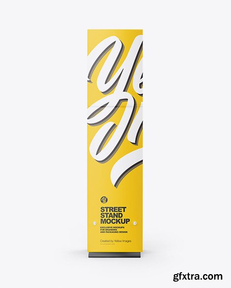 Stand With Poster Mockup 61747