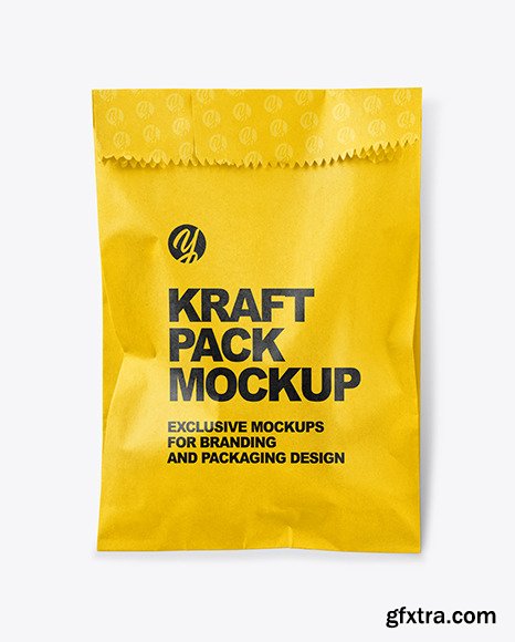 Kraft Snack Package Mockup 62145