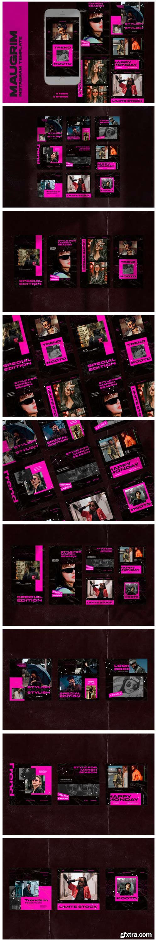 Maugrim Instagram Templates 4383662