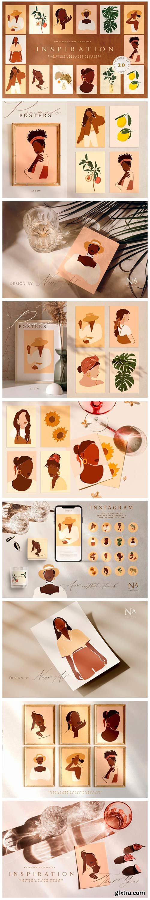 Inspiration Postcard Collection 4383751