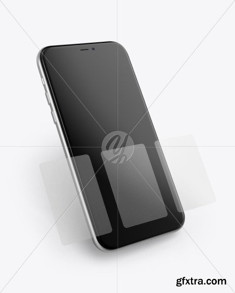 Apple iPhone 11 Pro w/ Cards Mockup 62062