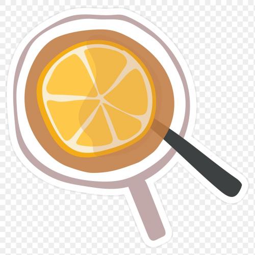 Fresh iced lemon tea drawing transparent png - 2034529