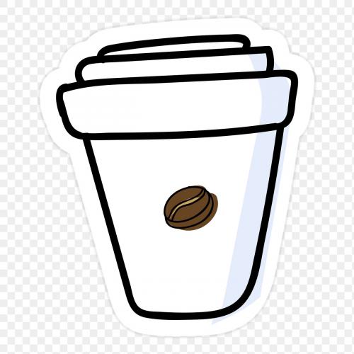 Coffee paper cup transparent png - 2034650