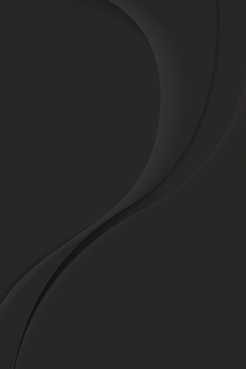 Black abstract wavy background vector - 2046489