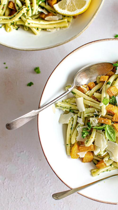 Butternut squash pesto pasta recipe - 2049701