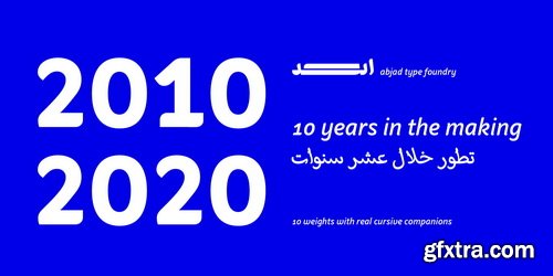 Palsam Arabic Font Family