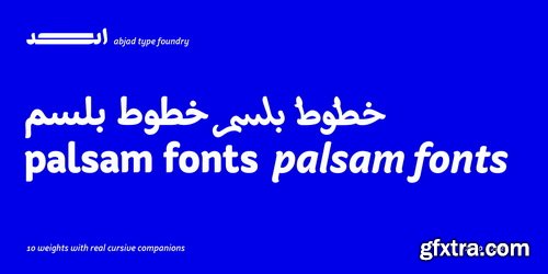 Palsam Arabic Font Family