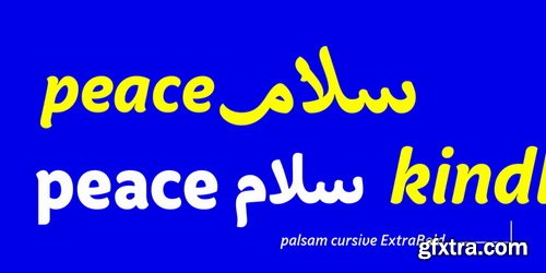 Palsam Arabic Font Family