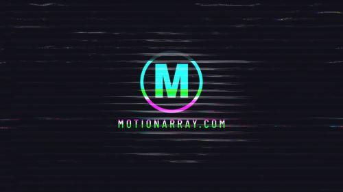 MotionArray - Abstract Glitch Logo - 629084