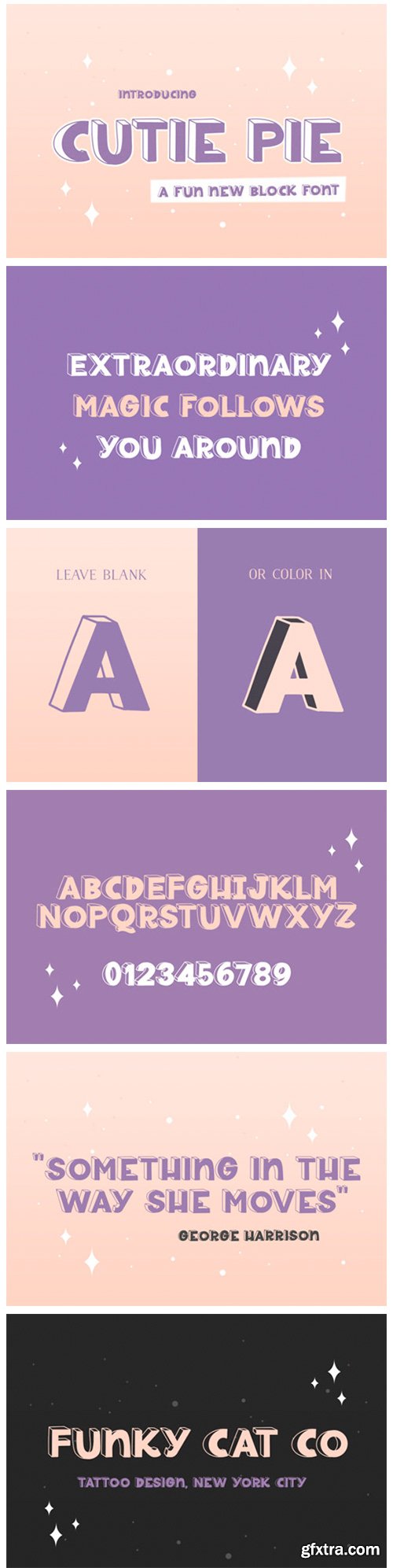 Cutie Pie Font