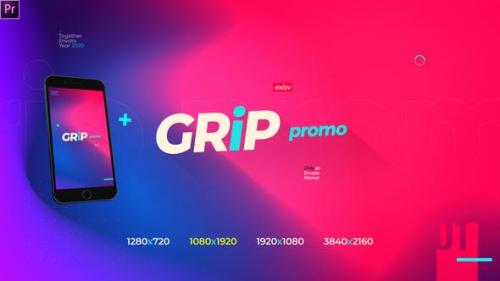 Videohive - Grip Modern Gradient Opener Promotion Instagram Storie Preimere Pro Essentials