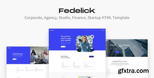 ThemeForest - Fedelick v1.0 - Corporate, Agency Multi-Purpose HTML Template - 27186410