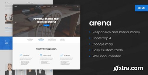 ThemeForest - Arena v1.0 - Business & Agency HTML5 Template - 22151304