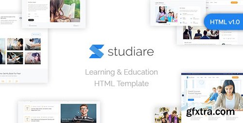 ThemeForest - Studiare v1.0 - Education HTML5 Template for Univeristy & Online Courses - 25181046