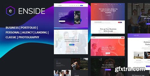 ThemeForest - Enside v1.0 - Multipurpose Onepage Template - 26862483