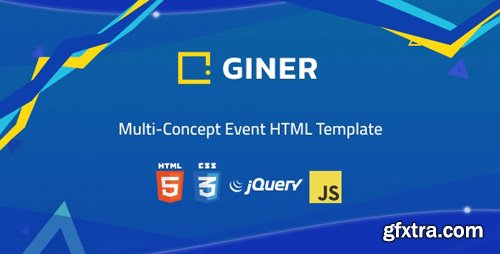 ThemeForest - Giner v1.0 - Multi-Concept Event HTML Template - 24631142