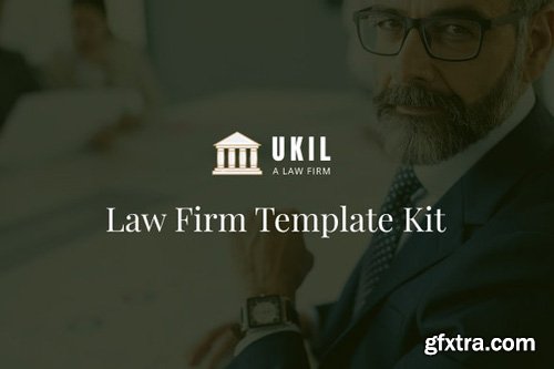 ThemeForest - Ukil v1.0 - Law Firm Template Kit - 25869783