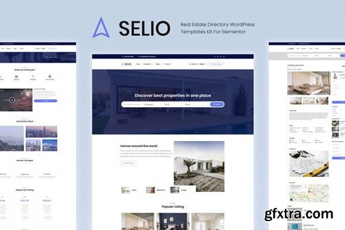 ThemeForest - Selio v1.0 - Real Estate Directory Template Kit - 25862560