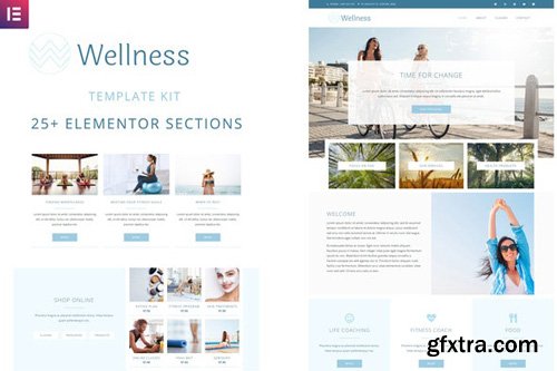 ThemeForest - Wellness v1.0 - Elementor Template Kit - 26325114