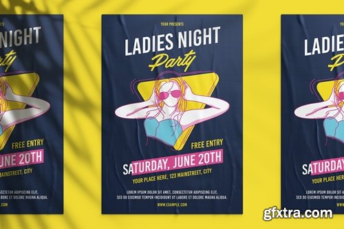 Ladies Night Party Flyer