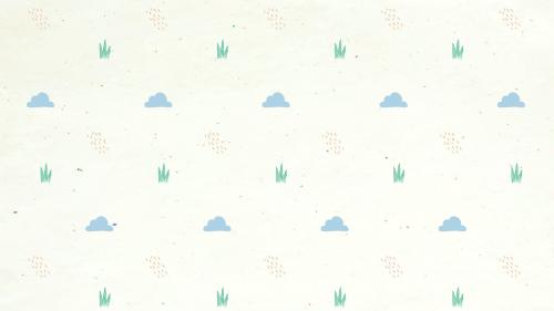 Blue cloud natural pattern on beige background vector - 2033589