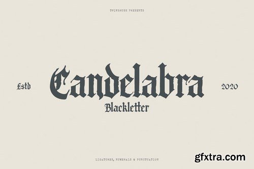 CM - Candelabra Font + Extras 5048533