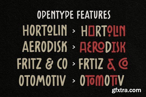 CM - Labroses Quirky Typeface 5070986