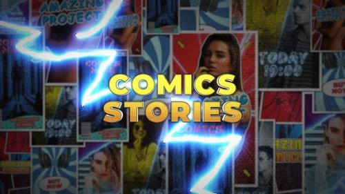 Videohive - Comics Instagram Stories - Premiere Pro