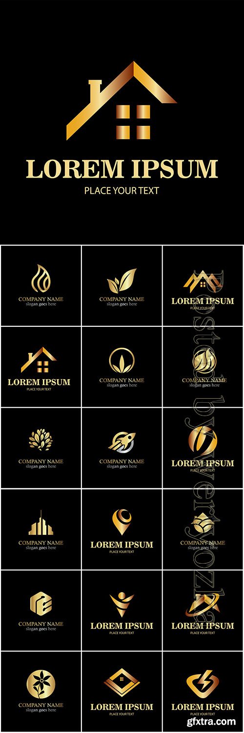 Company business logo in vector