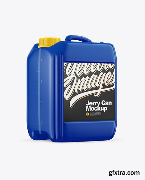 5L Plastic Jerry Can Mockup 62088