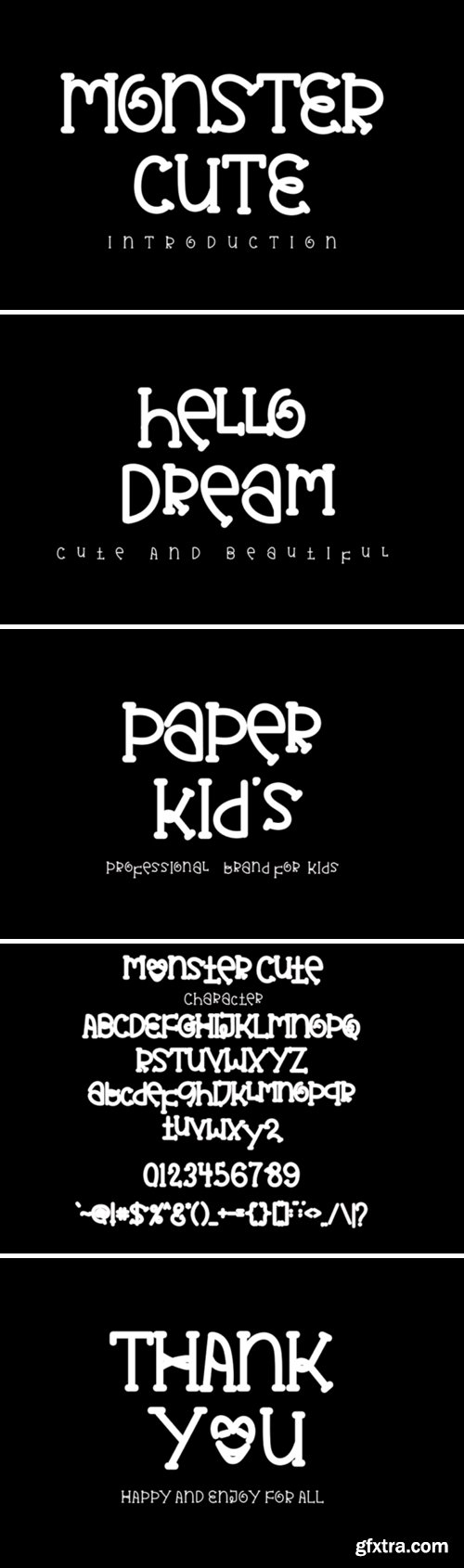 Monster Cute Font