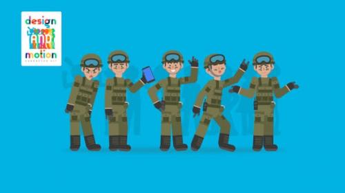 Videohive - D&M Character Kit: Soldier