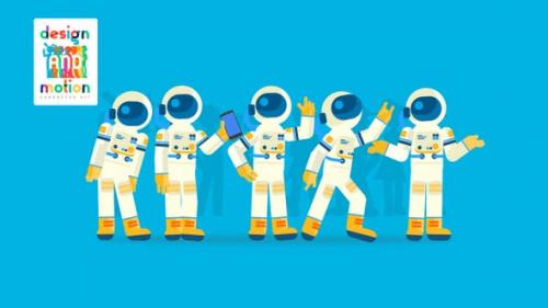 Videohive - D&M Character Kit: Astronaut