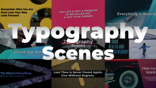 MotionArray - Typography Scenes - 630306