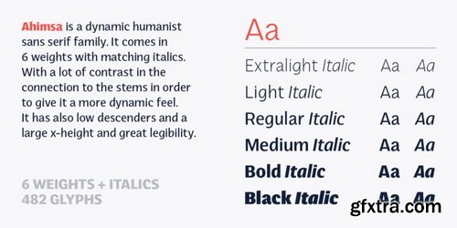 Ahimsa Font Family