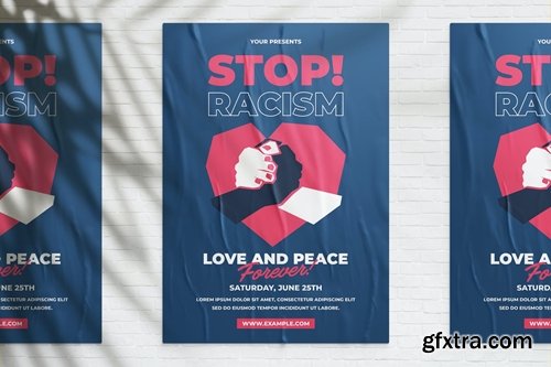 Stop Racism Flyer