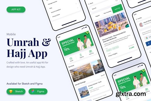 Umrah Hajj App Mobile Kit