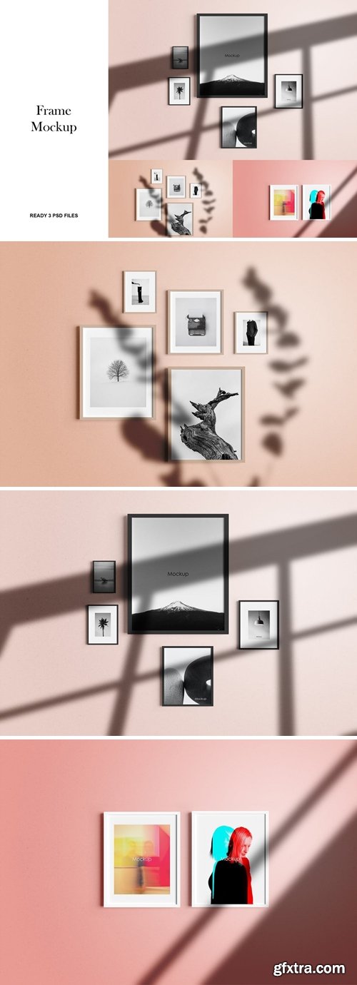 Frame Mockup with Shadow