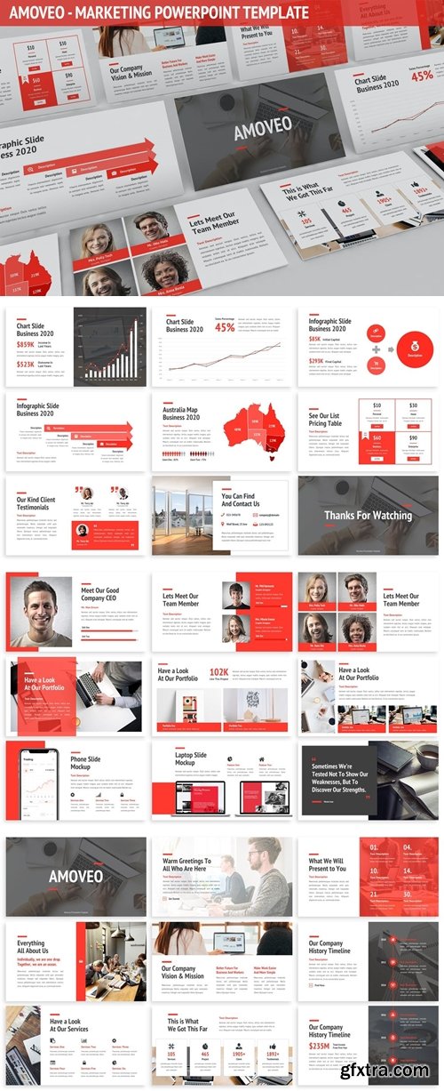 Amoveo - Marketing Powerpoint Template