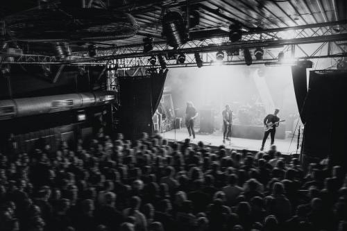 Rock band playing a concert at a live house in Europe - 2271106