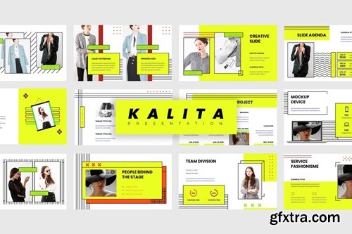 Kalita - Fashion Powerpoint, Keynote and Google Slides Templates