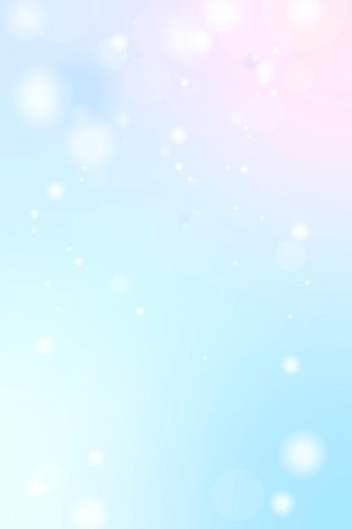 Blue and pink gradient with Bokeh light background vector - 1232311