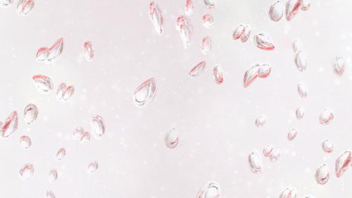 Light pink droplets on a window background - 2279813